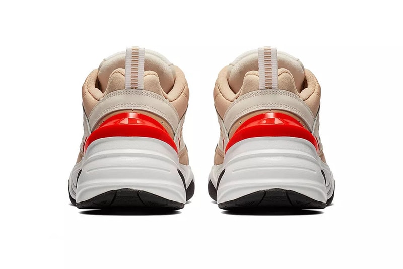 Nike M2K Tekno Sail Habanero Red