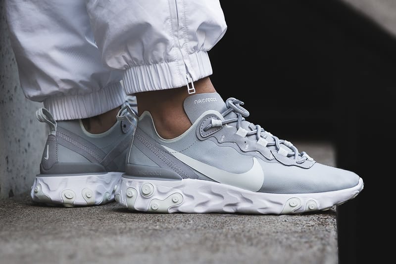 Hey Minimalists, Don't Miss Nike's Latest React Element 55 "Wolf Grey"