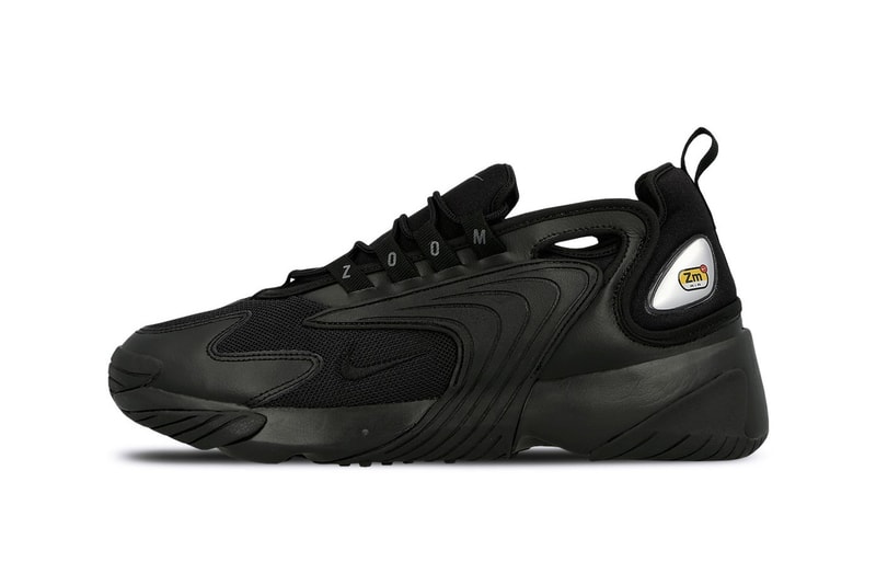 Nike Zoom 2K in "All Black" Release Date Where to Buy Sneaker Shoe Retro Futuristic Modern Silhouette