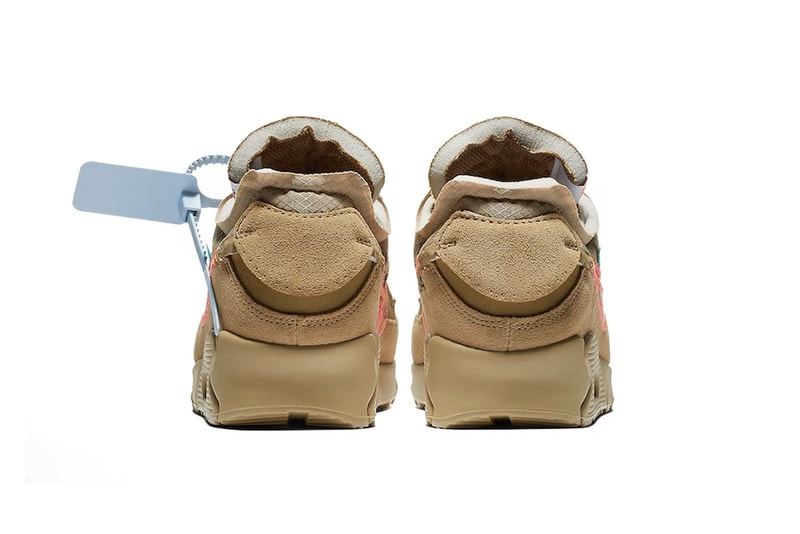 Off-White™ x Nike's Air Max 90 "Desert Ore" Release Date Virgil Abloh The Ten Collaboration