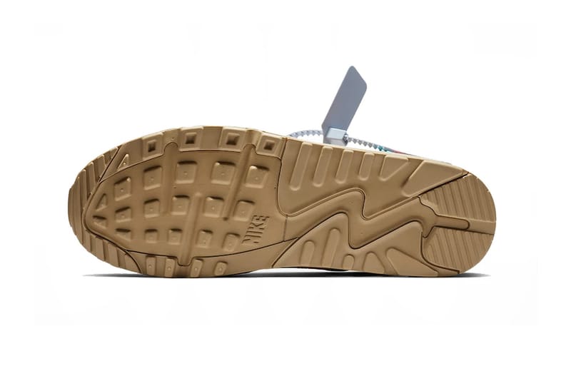 off white air max 90 desert ore price