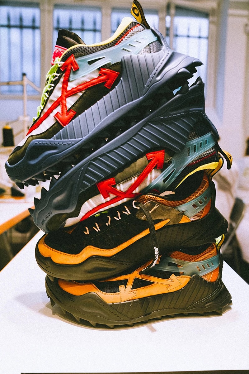 Off-White Odsy 1000 Orange Green Black