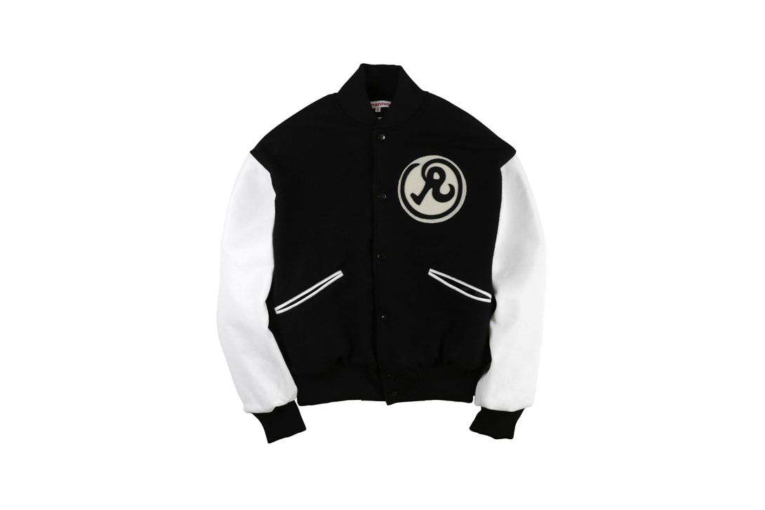 Olympia Le-Tan x Richardson Varsity Jacket Black