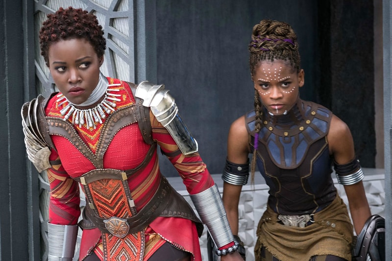 Black Panther Lupita N'yongo Letitia Wright 