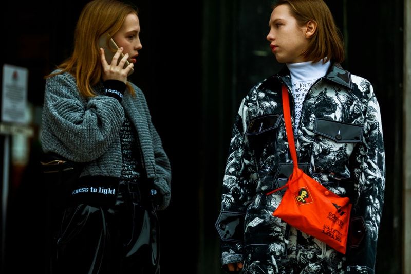 Paris Fashion Week Men's FW19 Streetstyle Snaps Off-White Chanel Heron Preston Jerry Lorenzo Maisie Wiliams Sita Abellan Aleali May
