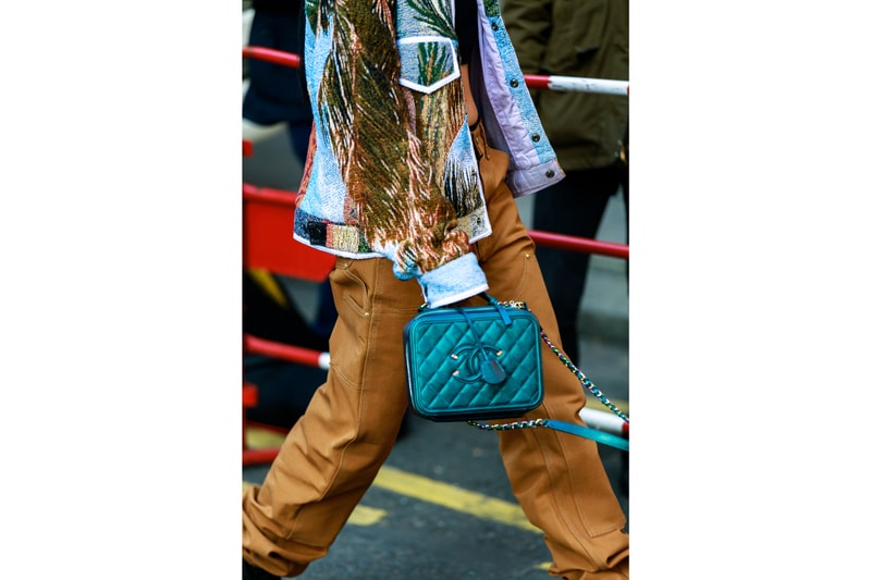 Paris Fashion Week Men's FW19 Streetstyle Snaps Off-White Chanel Heron Preston Jerry Lorenzo Maisie Wiliams Sita Abellan Aleali May