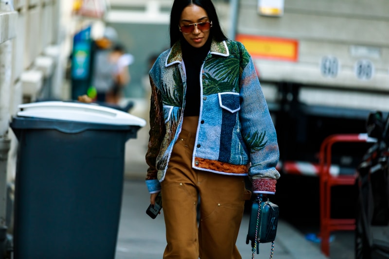 Paris Fashion Week Men's FW19 Streetstyle Snaps Off-White Chanel Heron Preston Jerry Lorenzo Maisie Wiliams Sita Abellan Aleali May