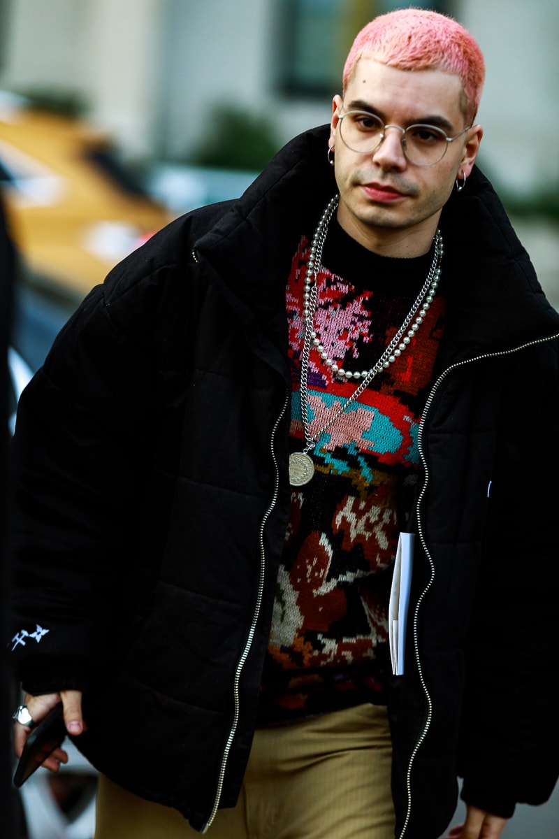 Paris Fashion Week Men's FW19 Streetstyle Snaps Off-White Chanel Heron Preston Jerry Lorenzo Maisie Wiliams Sita Abellan Aleali May