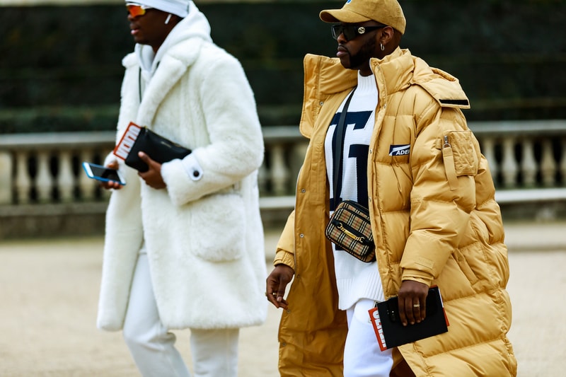 Paris Fashion Week Men's FW19 Streetstyle Snaps Off-White Chanel Heron Preston Jerry Lorenzo Maisie Wiliams Sita Abellan Aleali May