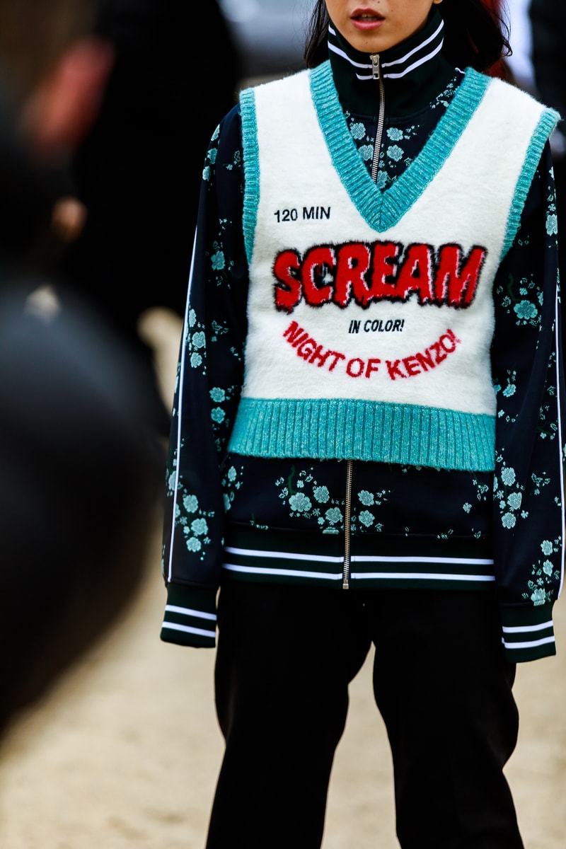 Paris Fashion Week Men's FW19 Streetstyle Snaps Off-White Chanel Heron Preston Jerry Lorenzo Maisie Wiliams Sita Abellan Aleali May