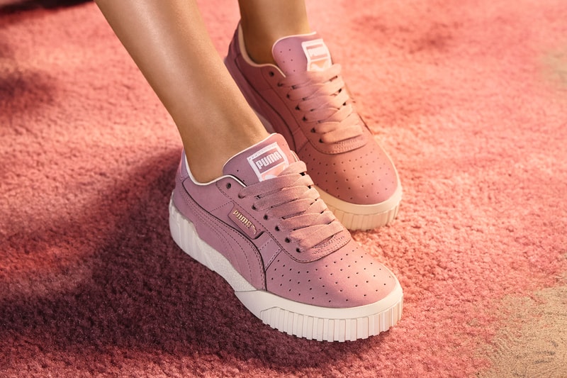 Selena Gomez PUMA Cali Elderberry Pastel Dusky Lilac Sneakers Trainers
