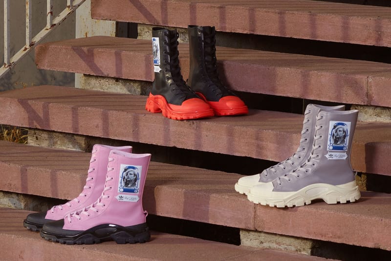 Here's Your First Look at adidas by Raf Simons' New RS Detroit High Boots