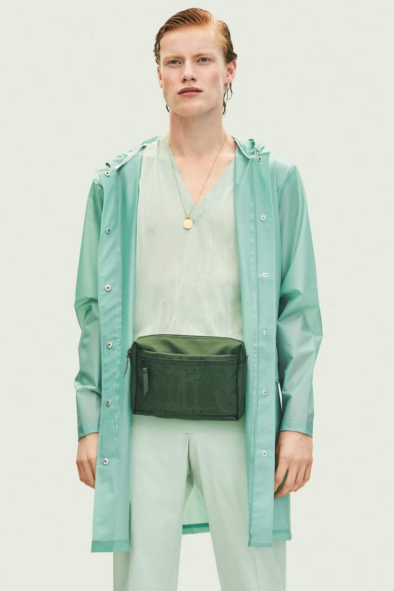 Rains Spring Summer 2019 Campaign Raincoat Blue