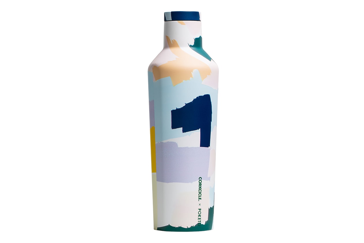 poosh kourtney kardashian bottle swell collaboration logo white reusable