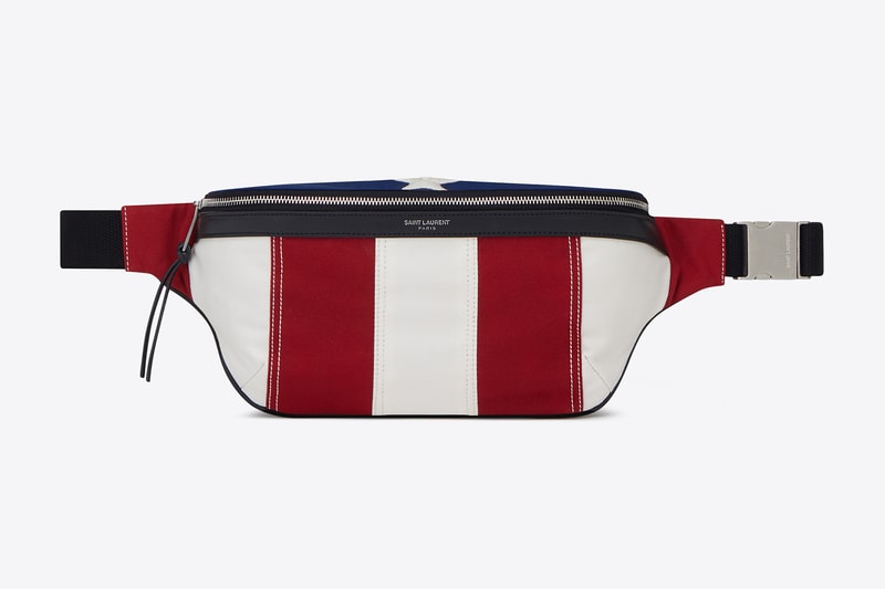 Saint Laurent American Flag Bag Stars Stripes