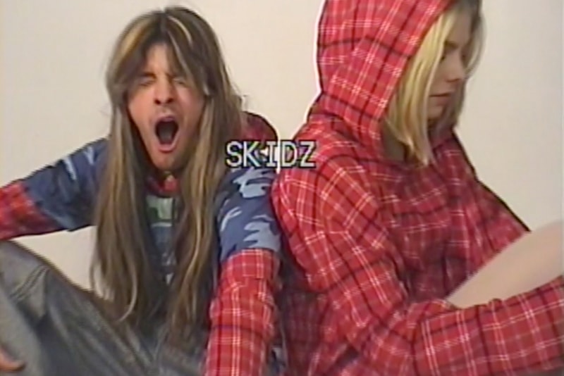 Opening Ceremony Skidz Capsule Collection Long Sleeved Shirt Hoodie Red Plaid