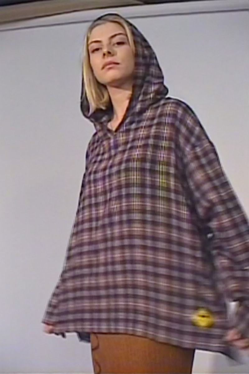 Opening Ceremony Skidz Capsule Collection Plaid Hoodie Navy Red