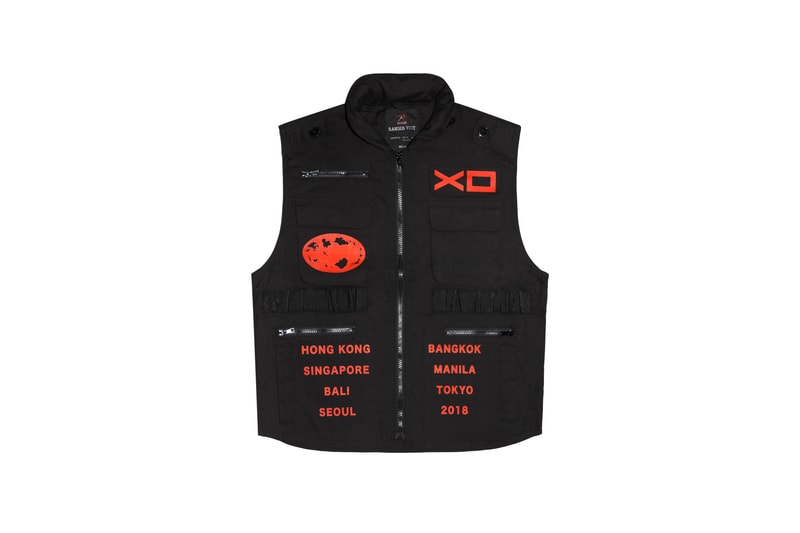 The Weeknd Asia Tour Merch Collection Vest Black