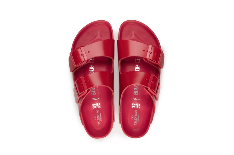 Valentino Reveals Birkenstock Collaboration Paris Fashion Week Mens Arizona Sandal