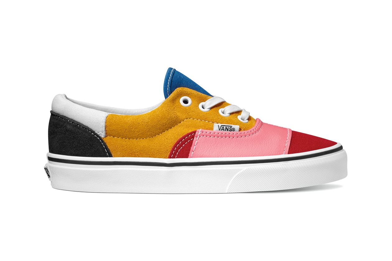 Vans Patchwork Era Sk8 Hi Slip On Multi