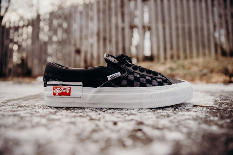 Vans Cut and Paste Pony Hair Pack Print Checkerboard Pattern Graphics Shoe 