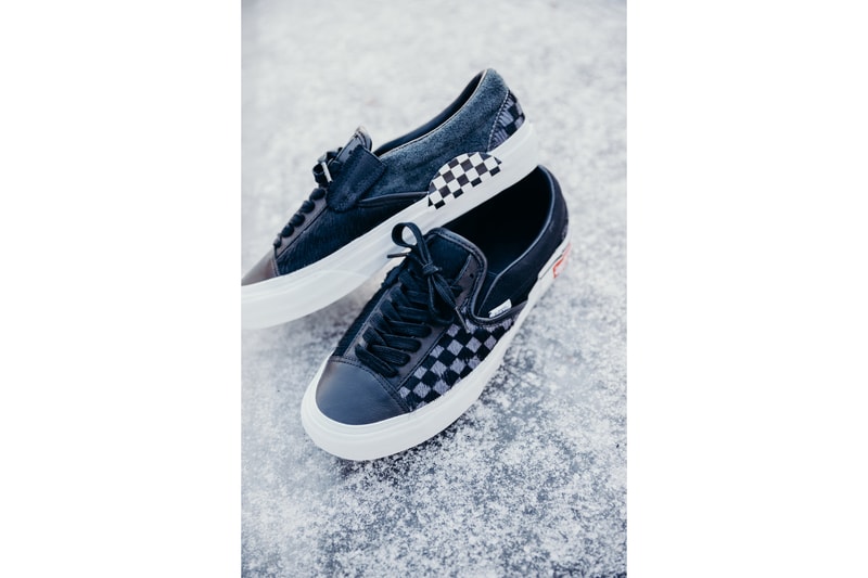 Vans Cut and Paste Pony Hair Pack Print Checkerboard Pattern Graphics Shoe 