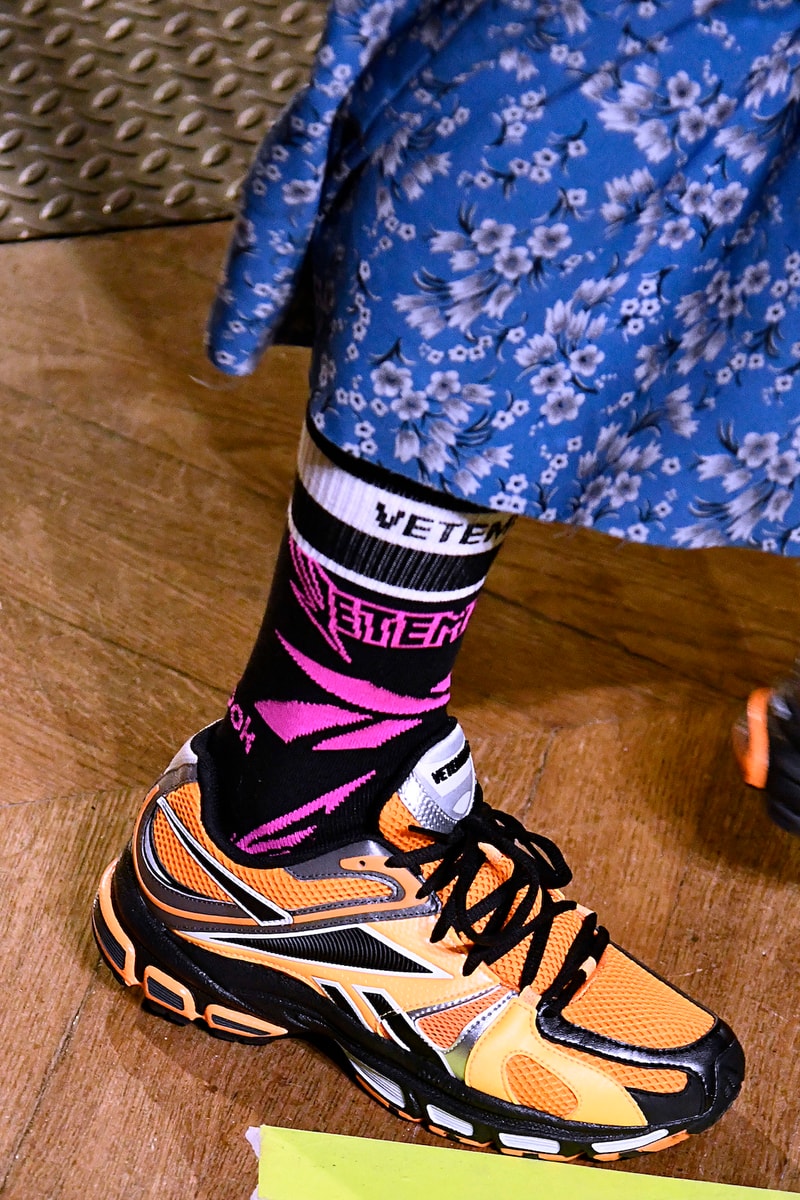 Vetements x Reebok Fall/Winter 2019 Collaboration Paris Fashion Week Men's Runway Show Demna Gvasalia