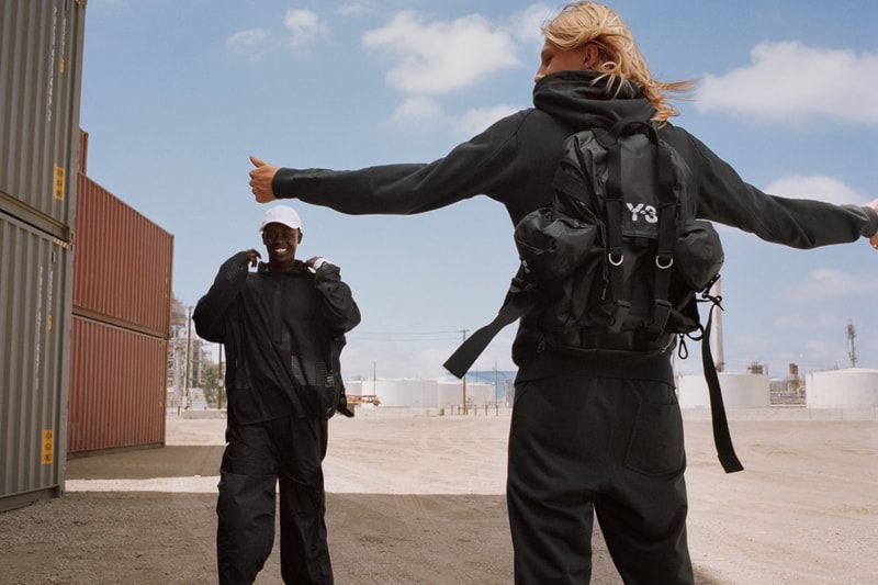 Y-3 Spring Summer 2019 Campaign Sweaters Pants Black