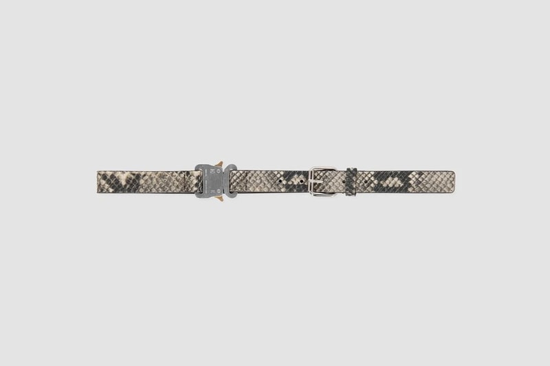 Pre-Order 1017 ALYX 9SM's SS19 Collection Here Matthew Williams ALYX Buckle Necklace Fashion Collection Chest Rig