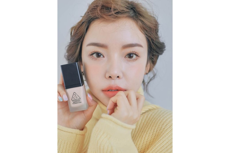 3CE Matte Fit Foundation Mesh Super Slim Eyeliner 