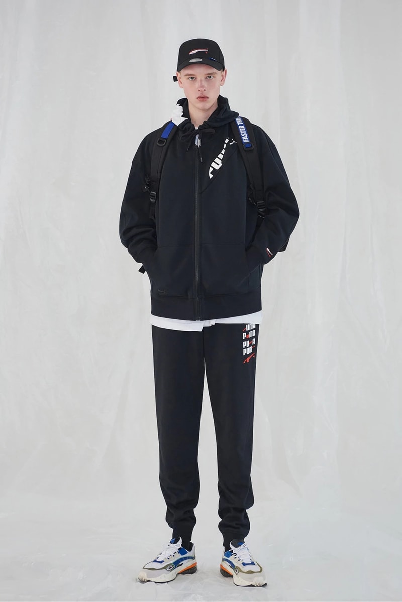 Ader Error x PUMA Spring Summer 2019 Lookbook Sweatshirt Pants Black