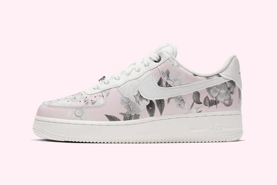 Nike Air Force 1 Floral Rose Summit White