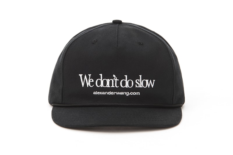 Alexander Wang dot com Collection Cap Black
