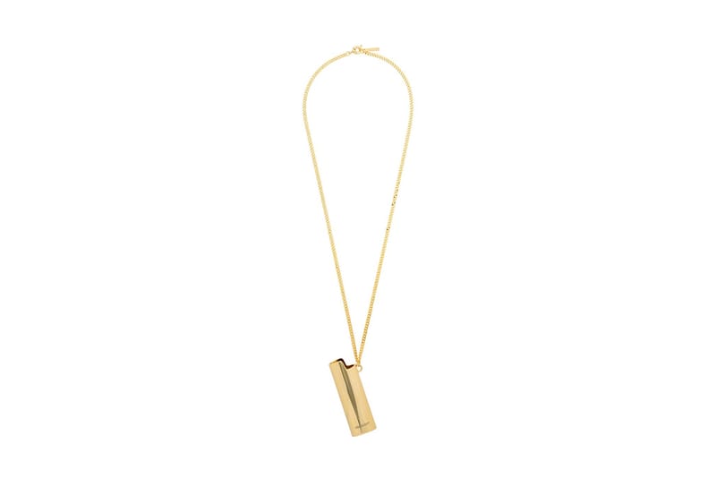 AMBUSH's New Jewelry Collection Includes a Golden Lighter Necklace