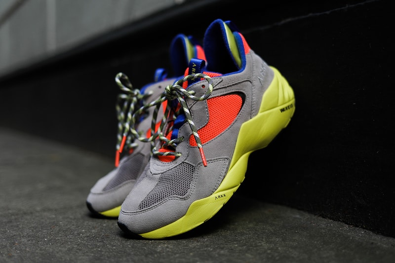 Arkk Copenhagen Kanetyk "Ash Neon Lime" Review HYPEBAE Kicks Review Sneaker Shoe Colorway Bold
