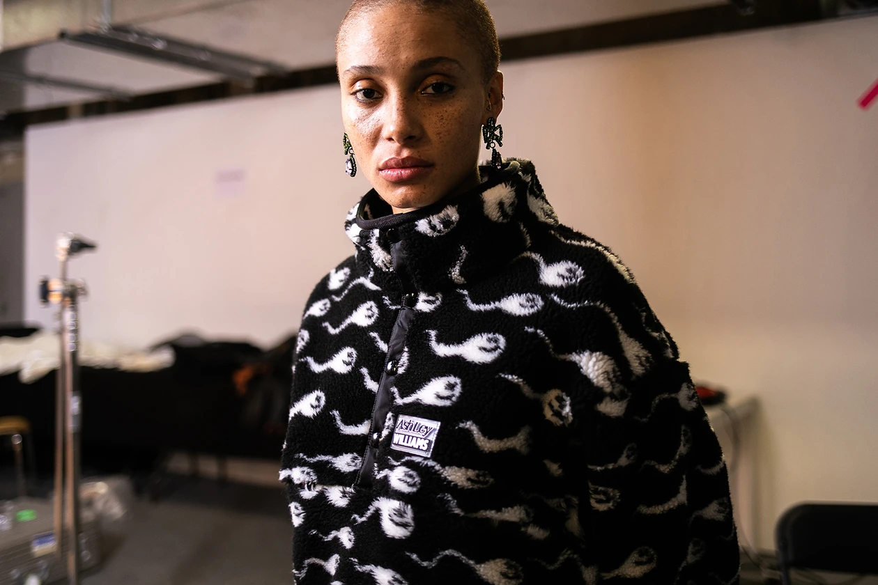 Ashley Williams FW19 London Fashion Week Backstage Jimmy Choo Adwoa Aboah Pixie Geldof Fall Winter 2019 Power Nap