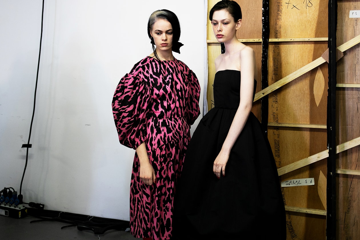 Ashley Williams FW19 London Fashion Week Backstage Jimmy Choo Adwoa Aboah Pixie Geldof Fall Winter 2019 Power Nap