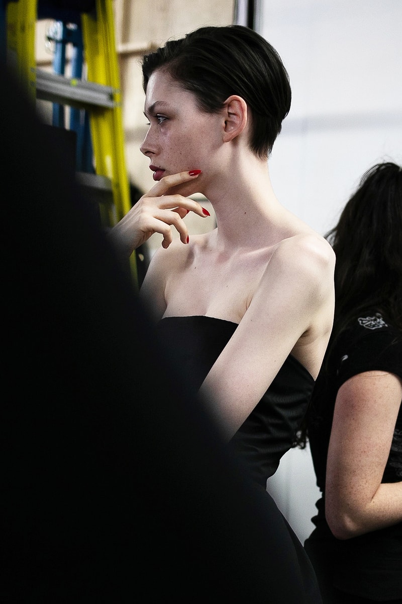 Ashley Williams FW19 London Fashion Week Backstage Jimmy Choo Adwoa Aboah Pixie Geldof Fall Winter 2019 Power Nap