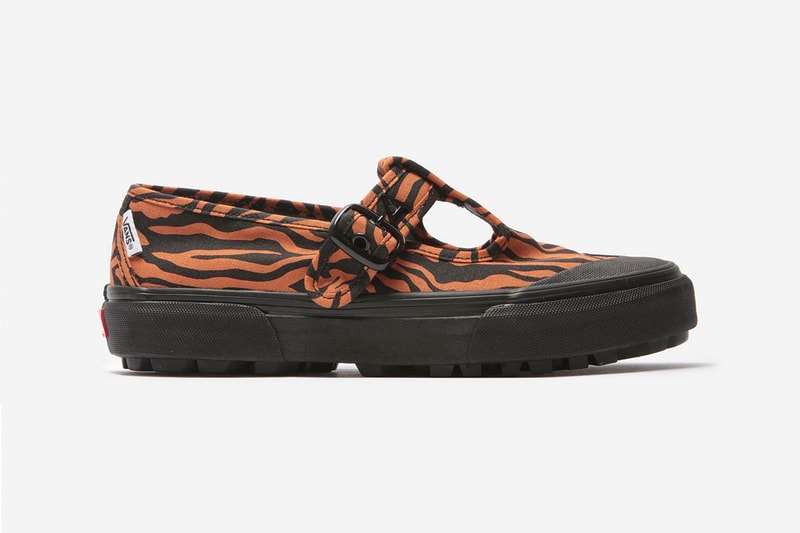 Ashley Williams Vans Era Authentic Style 93 Slip-On Tiger Print Monochrome zine graphic