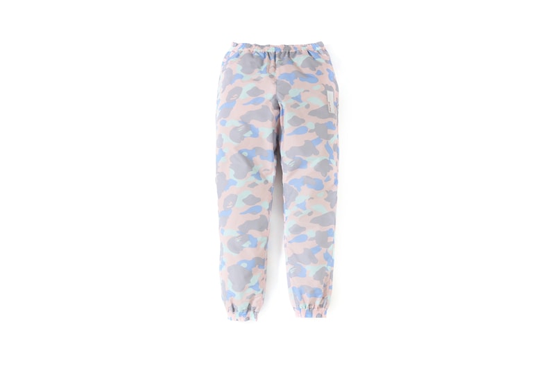 BAPE Pastel Camouflage Collection Sweatpants Pink Purple