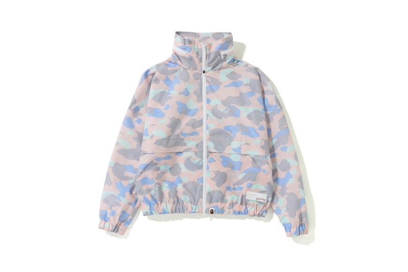 BAPE Pastel Camouflage Collection Jacket Pink Purple