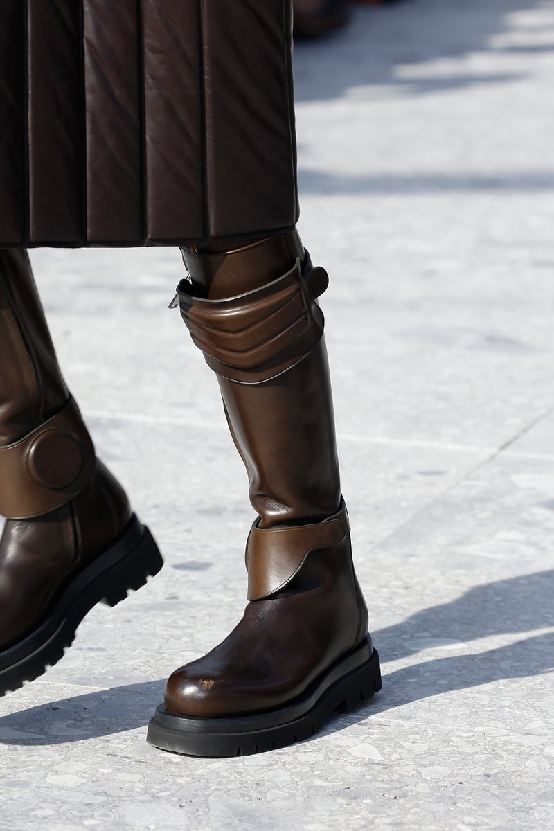 Bottega Veneta Milan Fashion Week Fall Winter 2019 FW19 Daniel Lee Debut Runway Show boots