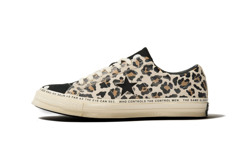 Brain Dead Converse One Star Cheetah Print Zebra Polka Dots 