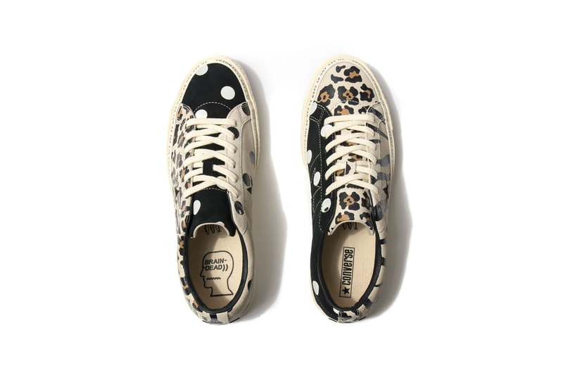 Brain Dead Converse One Star Cheetah Print Zebra Polka Dots 