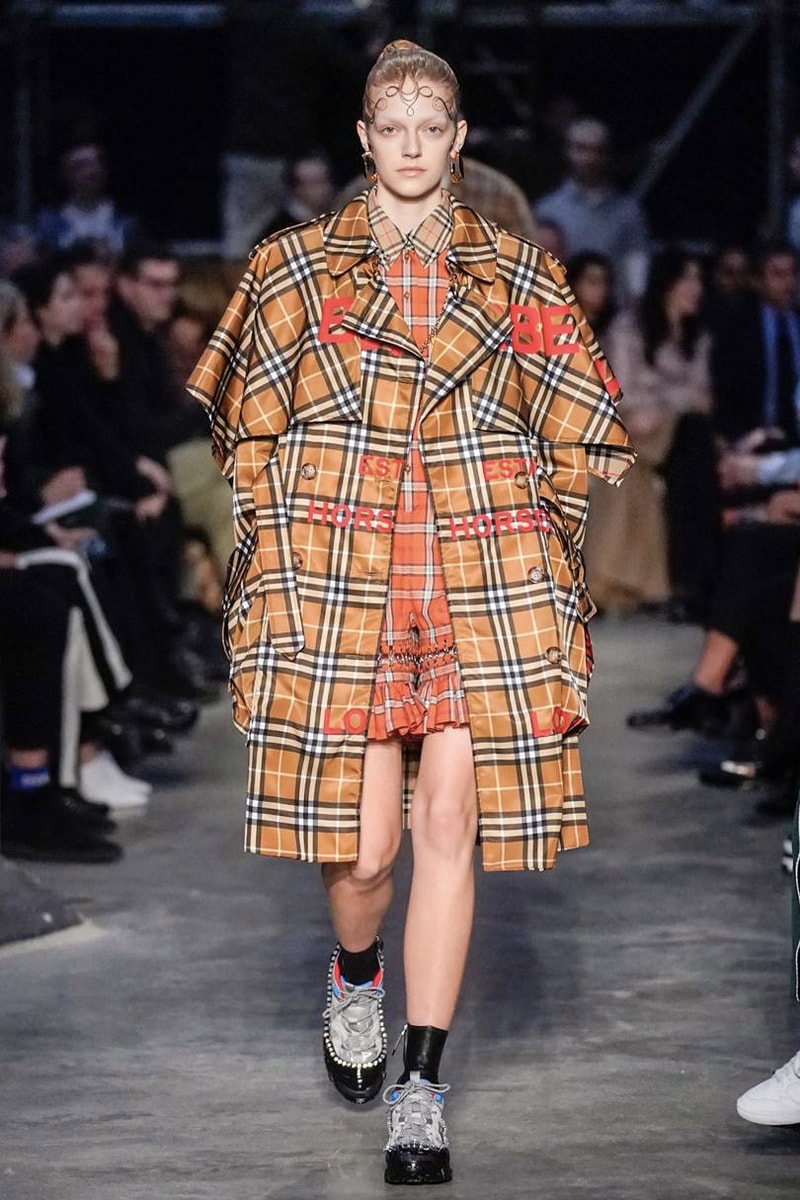 Burberry Fall/Winter 2019 London Fashion Week Show Riccardo Tisci Presentation Runway Pieces FW19 LFW 