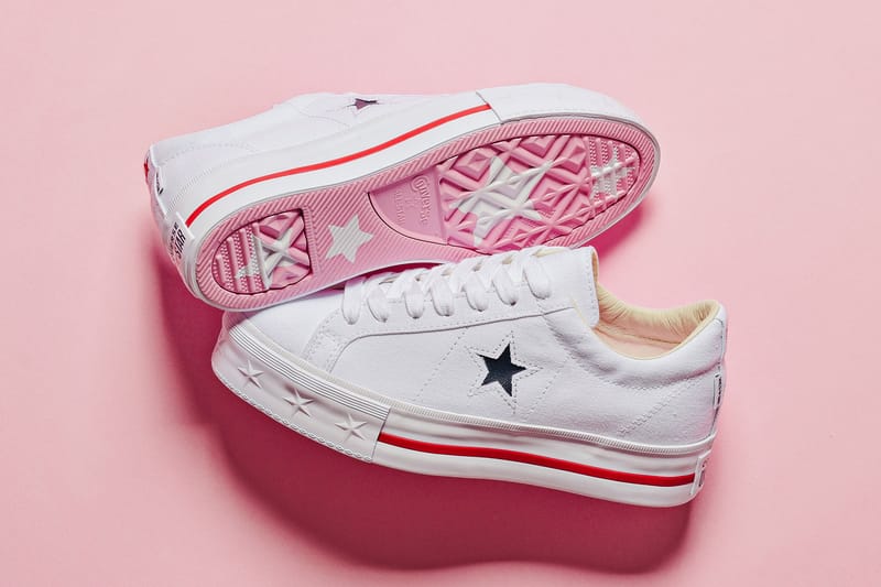 Peep the Pink Sole on Converse's New One Star Platform Ox