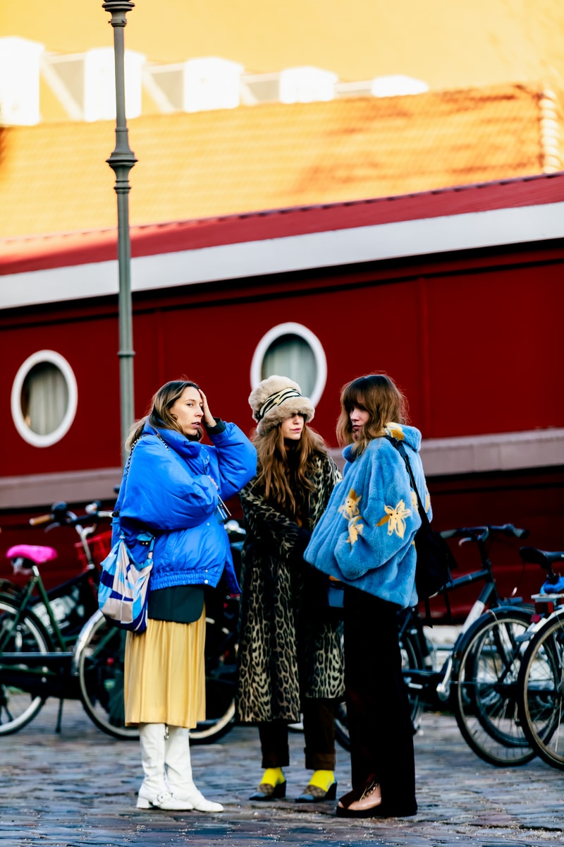Copenhagen Fashion Week FW19 Streetstyle Snaps Jackets Blue