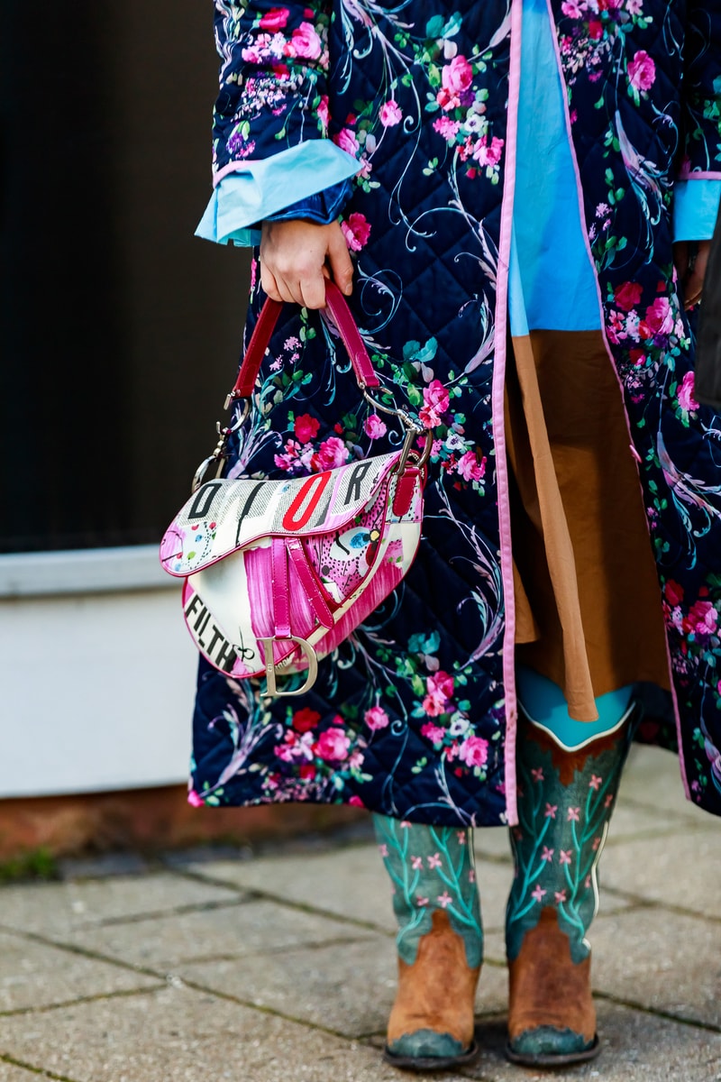 Copenhagen Fashion Week FW19 Streetstyle Snaps Dior Saddle Bag Pink