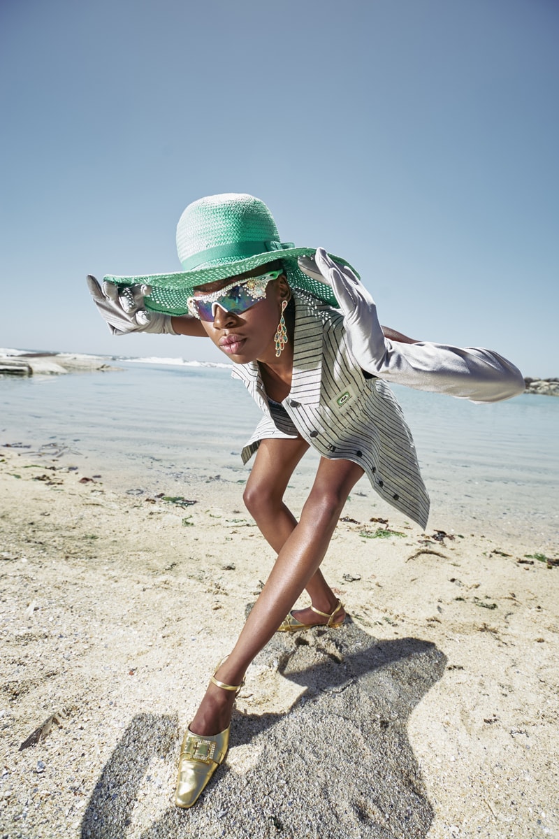 Daily Paper Spring Summer 2019 Campaign Jacket Hat Green