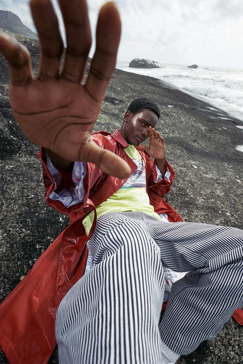 Daily Paper Spring Summer 2019 Campaign Jacket Red Shirt Yellow